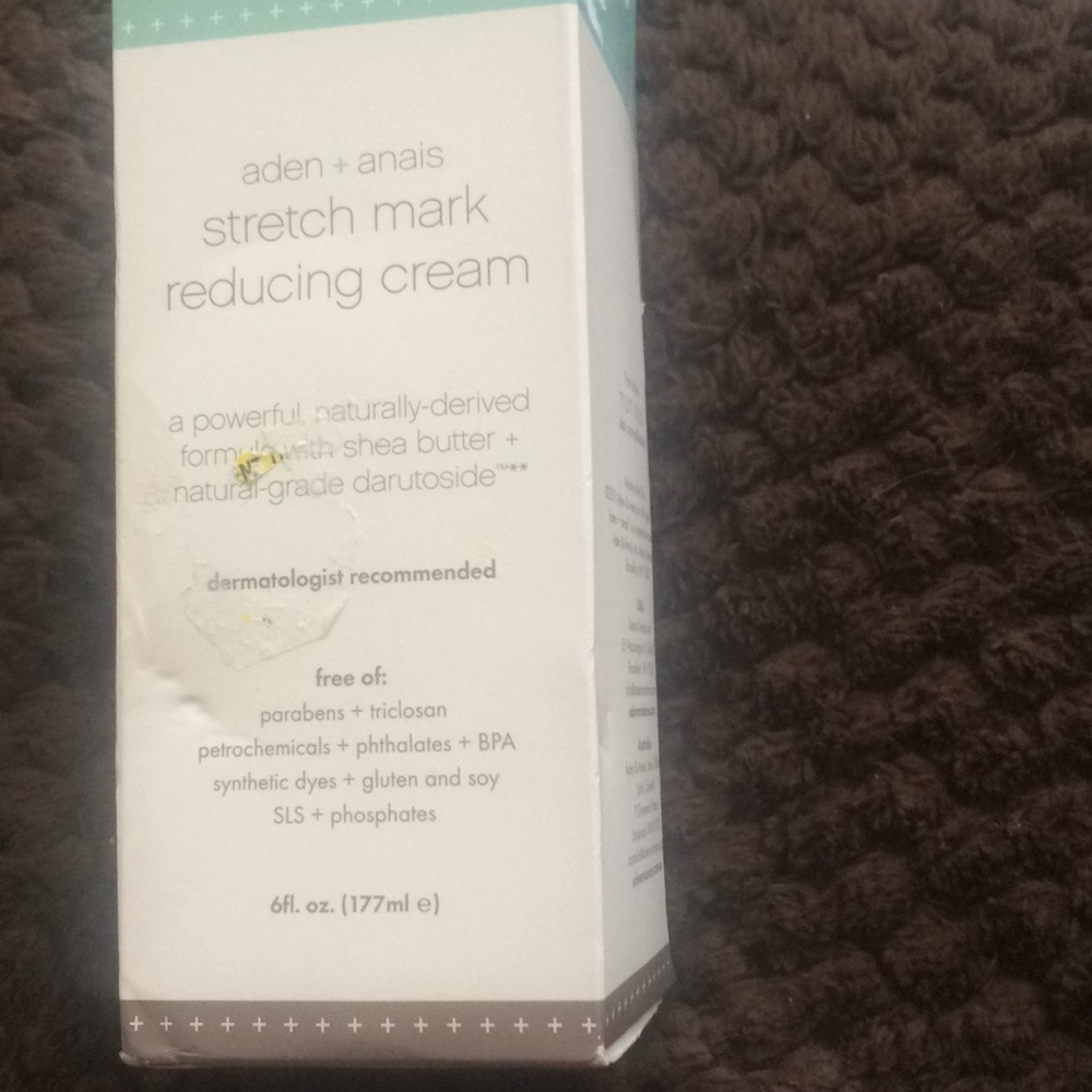 FINAL MARKDOWN Aden & anais stretch mark reducing cream - Picture 1 of 1